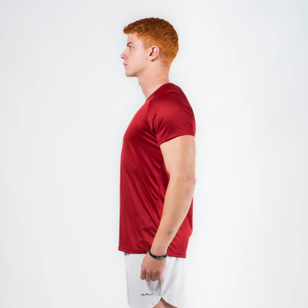 Camiseta Dry Fit Horizon Vermelho Biking