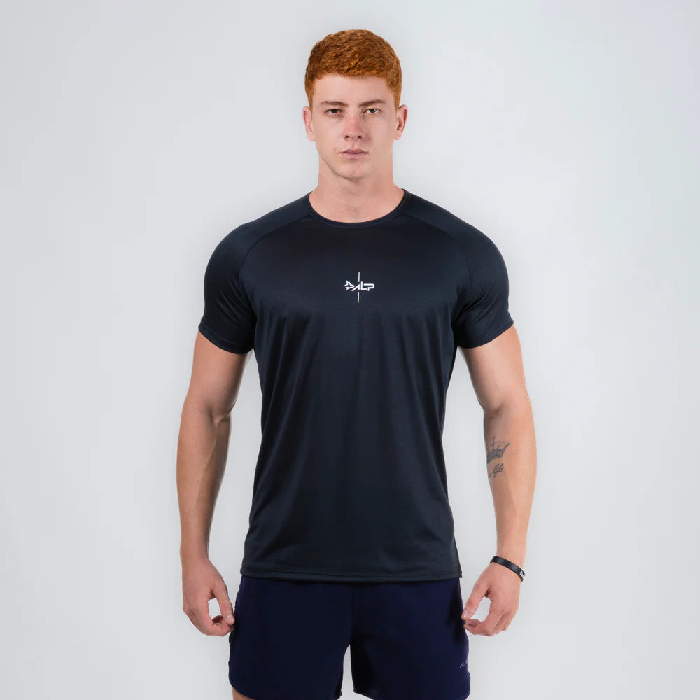 Camiseta Dry Fit Lineup Preto