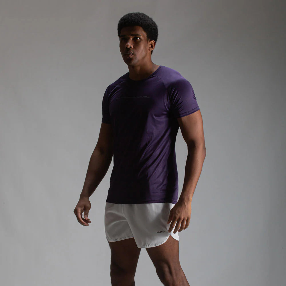Camiseta Dry Fit Line Move Açaí