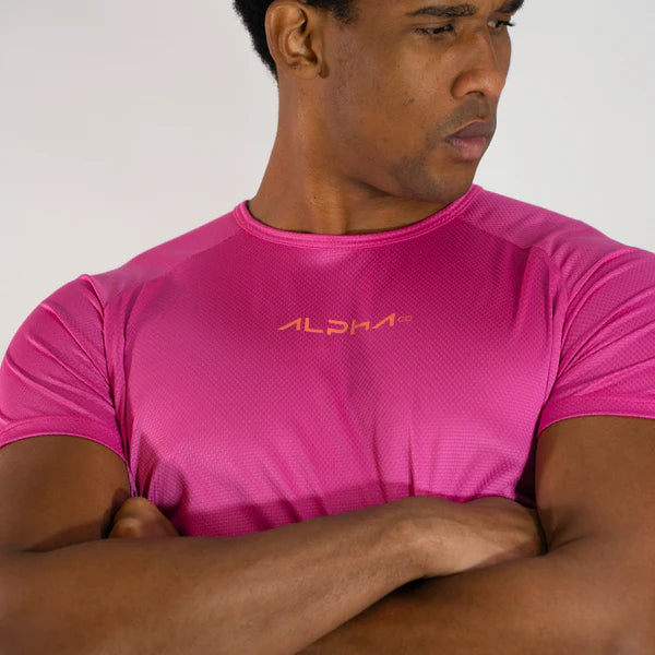 Camiseta Dry Fit New Fluid Rosa Magenta
