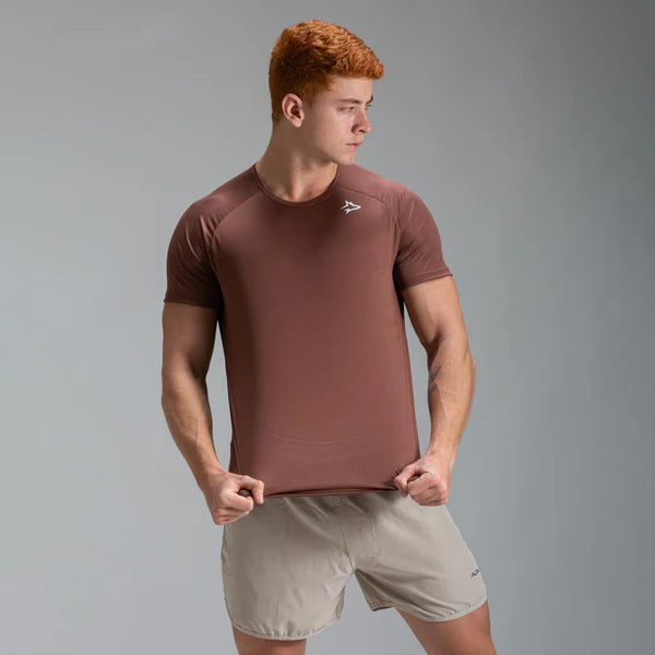 Camiseta Dry Fit New Lupus Marrom