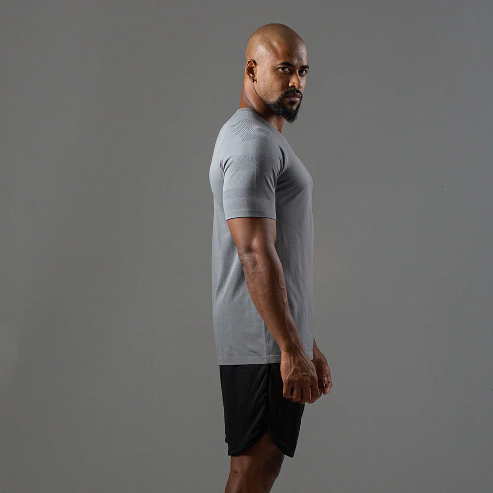 Camiseta Apex Dry Line Lupus Cinza - Sem costura