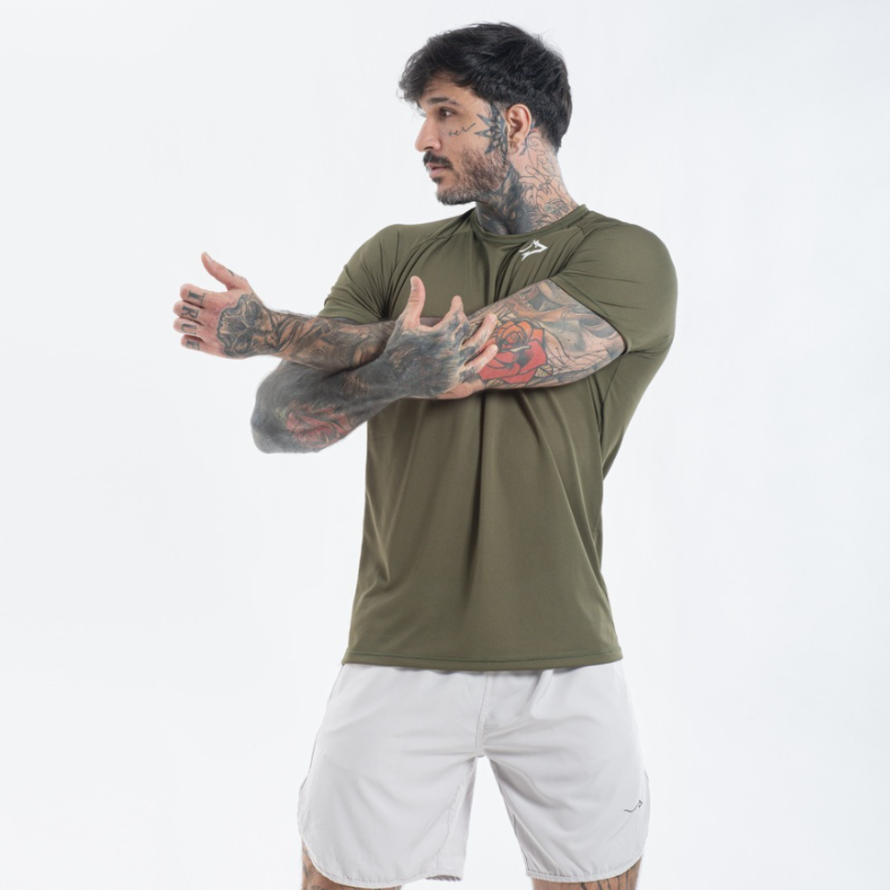 Camiseta Dry Fit New Lupus - Verde Uva