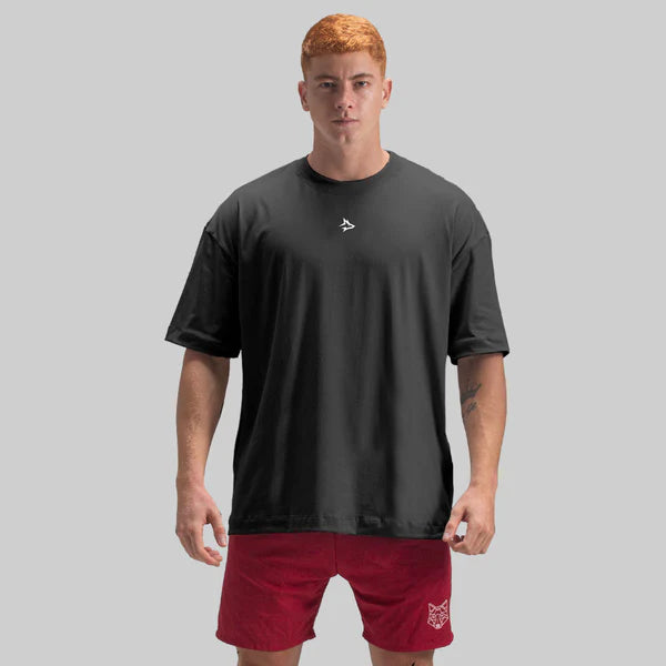 Camiseta Oversized Lupus Preto