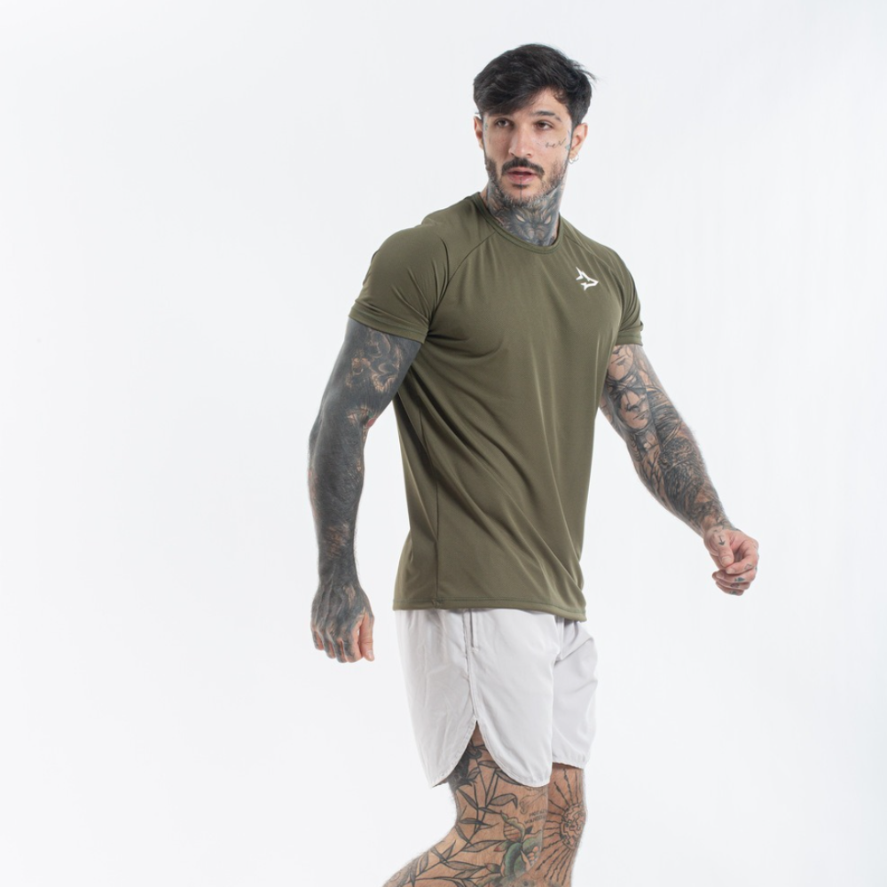 Camiseta Dry Fit New Lupus - Verde Uva