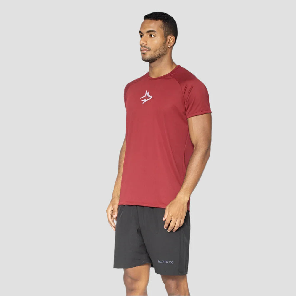 Camiseta Dry Fit Middle Lupus Vermelho Biking