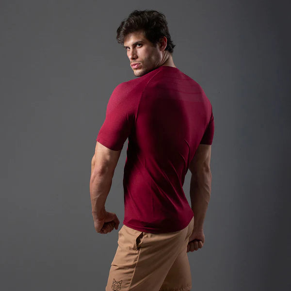 Camiseta Apex Dry New Tenacity Vinho