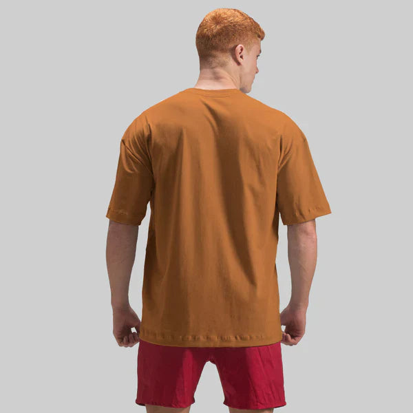 Camiseta Oversized Solid Cappuccino