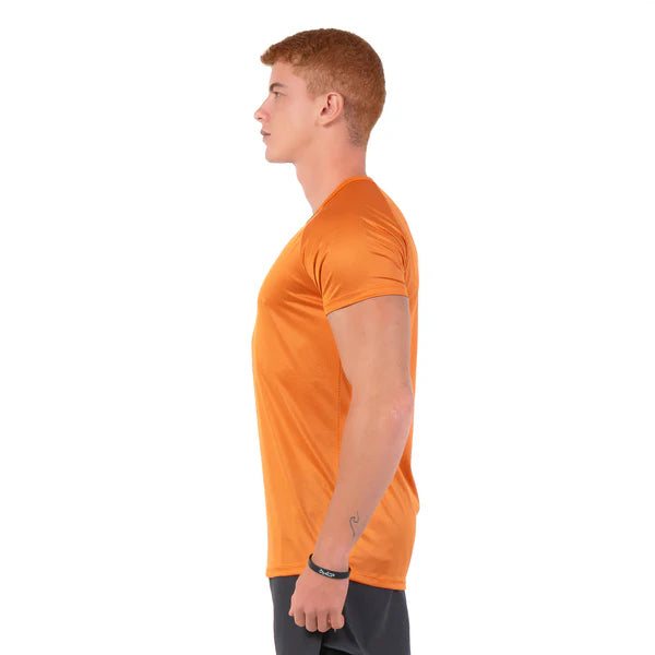 Camiseta Dry Fit Max Core Laranja Pêssego