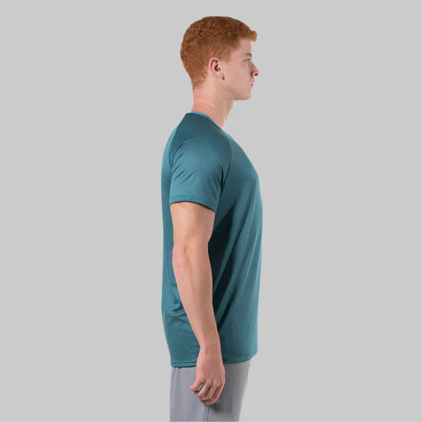 Camiseta Dry Fit Middle Lupus Verde Opaco