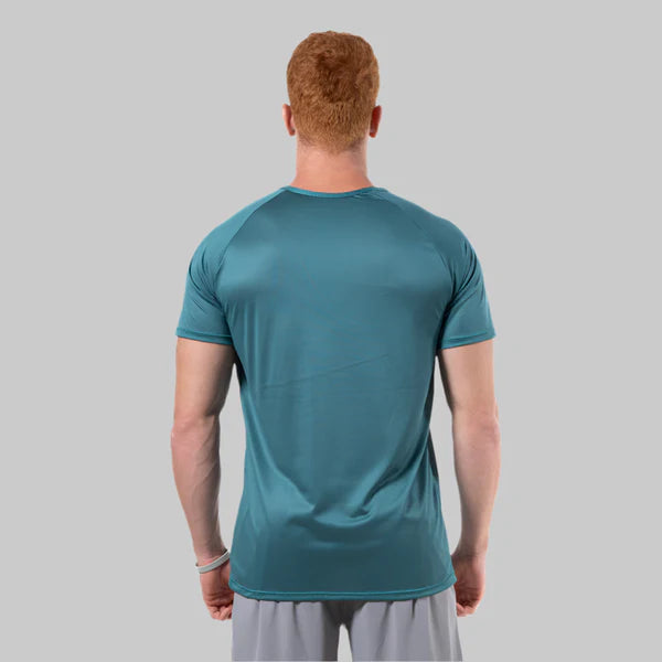 Camiseta Dry Fit Middle Lupus Verde Opaco