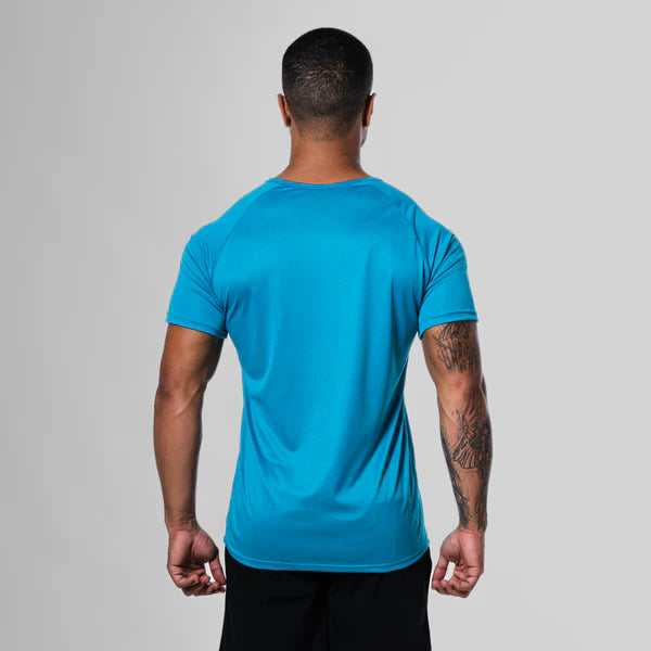 Camiseta Dry Fit Horizon Azul Pacifico
