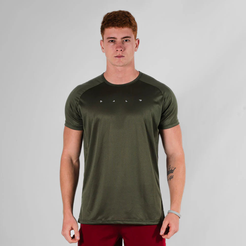 Camiseta Dry Fit Light Lupus Verde Uva