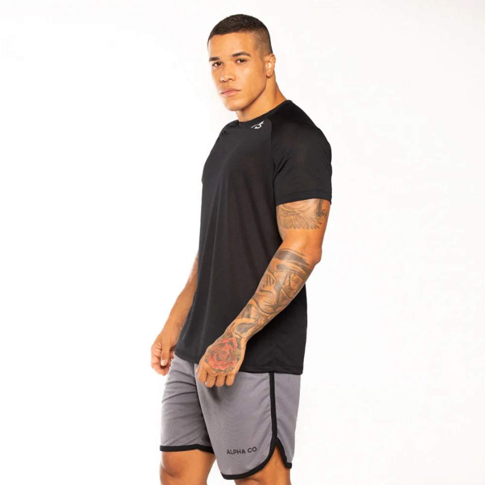Camiseta Dry Wolf Preto