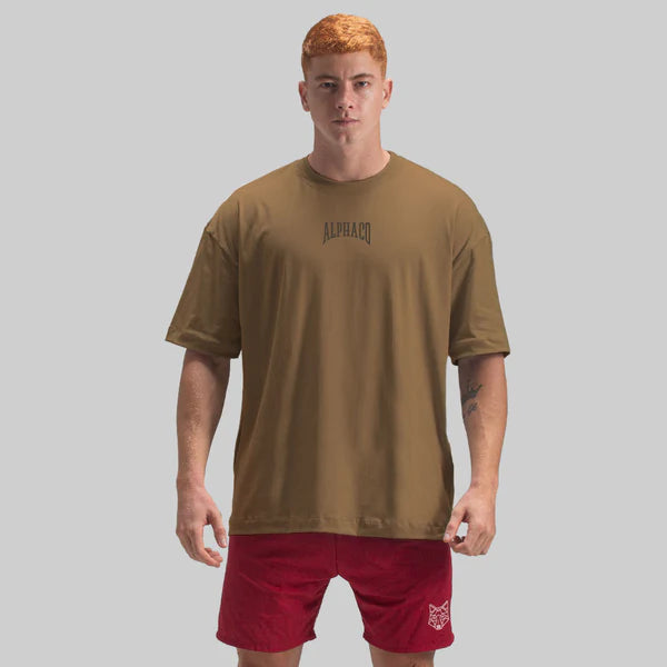 Camiseta Oversized Legacy Caramelo