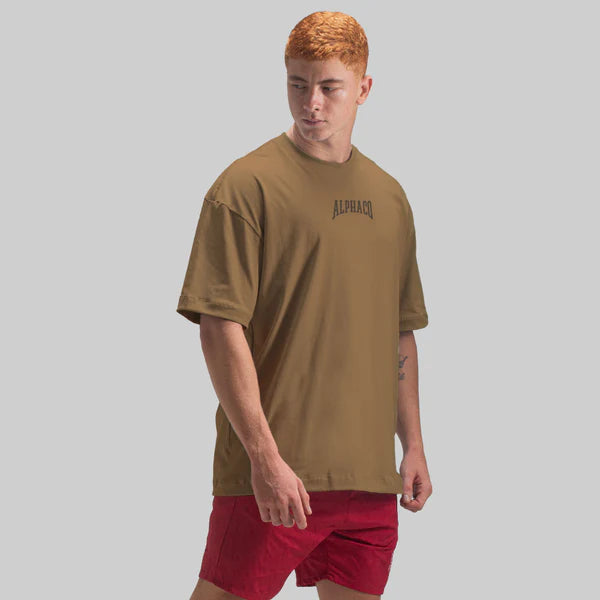 Camiseta Oversized Legacy Caramelo