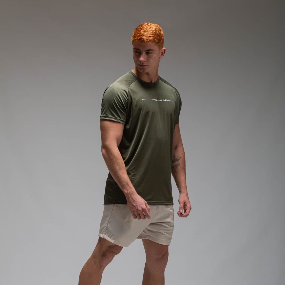 Camiseta Dry Fit Line Move - Verde Uva