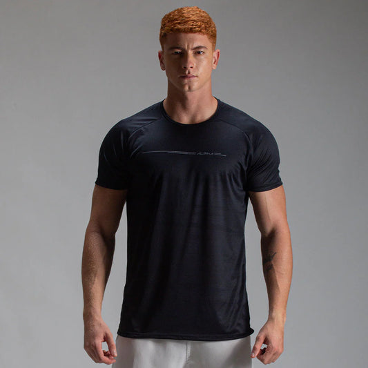 Camiseta Dry Fit Line Move Preto