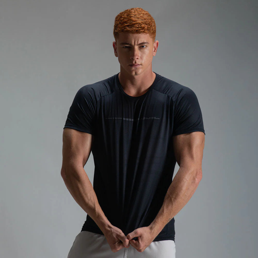 Camiseta Dry Fit Line Move Preto