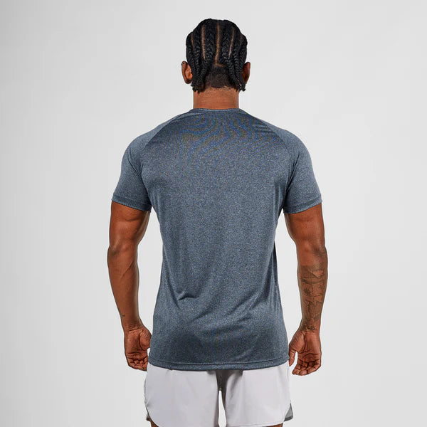 Camiseta Dry Fit New Tenacity Mescla Preto