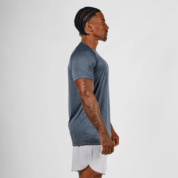 Camiseta Dry Fit New Tenacity Mescla Preto