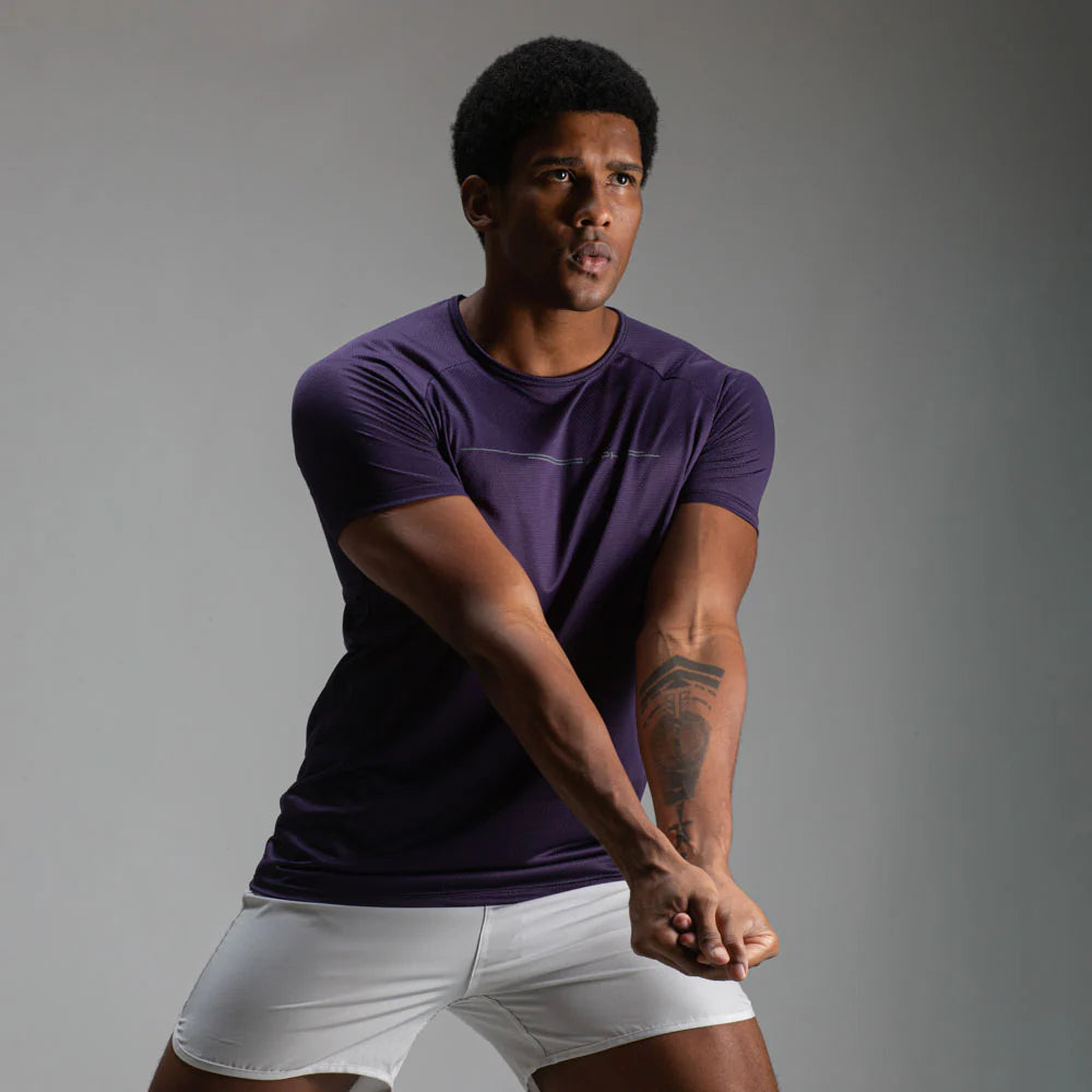 Camiseta Dry Fit Line Move Açaí