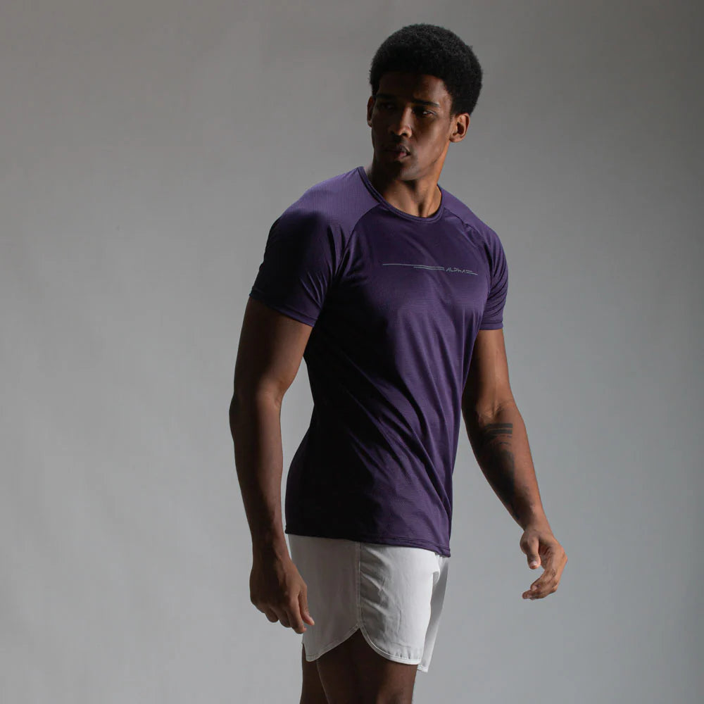 Camiseta Dry Fit Line Move Açaí