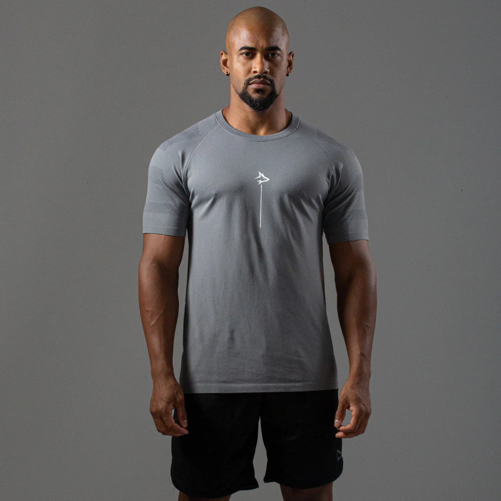 Camiseta Apex Dry Line Lupus Cinza - Sem costura