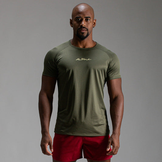 Camiseta Dry Fit New Fluid Verde Uva