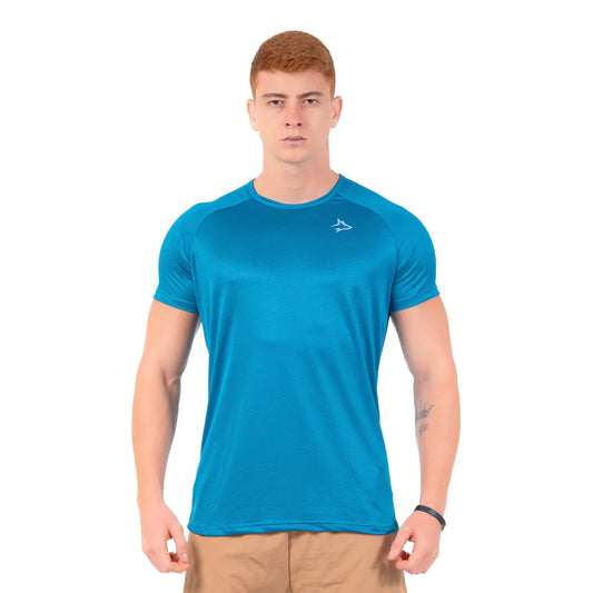Camiseta Dry Fit New Lupus Azul Safira
