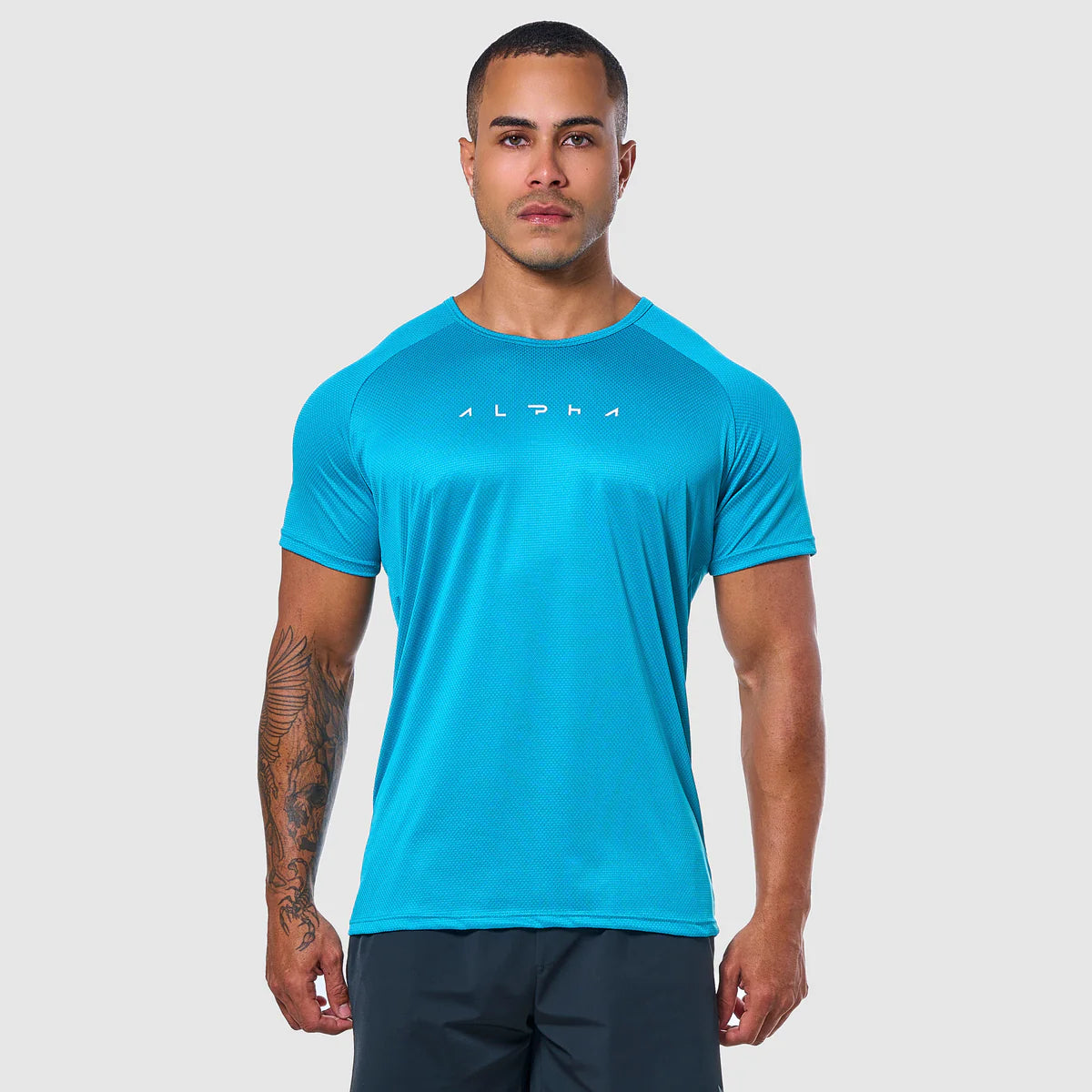 Camiseta Dry Fit Horizon Azul Pacifico