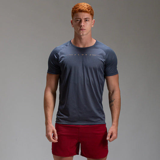 Camiseta Dry Fit Max Core Cinza Sombra