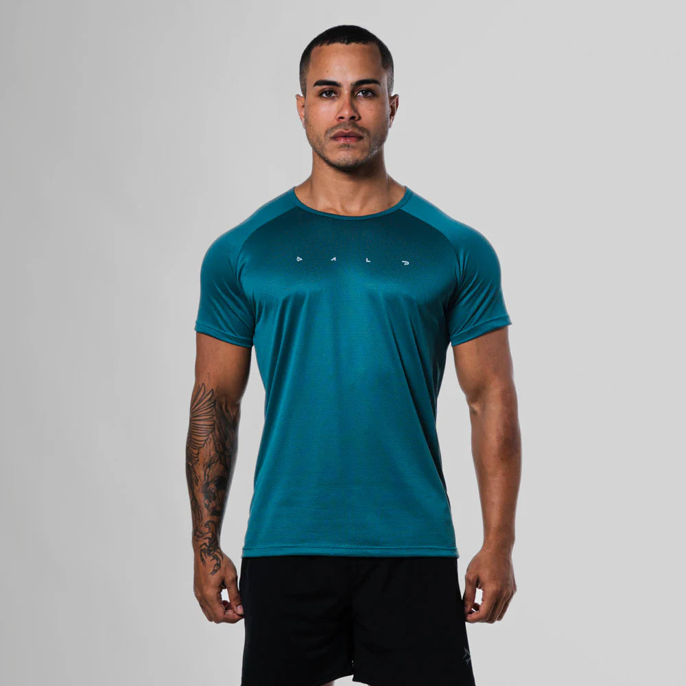 Camiseta Dry Fit Light Lupus Verde Opaco