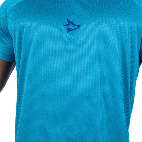 Camiseta Dry Fit Middle Lupus Azul Pacifico