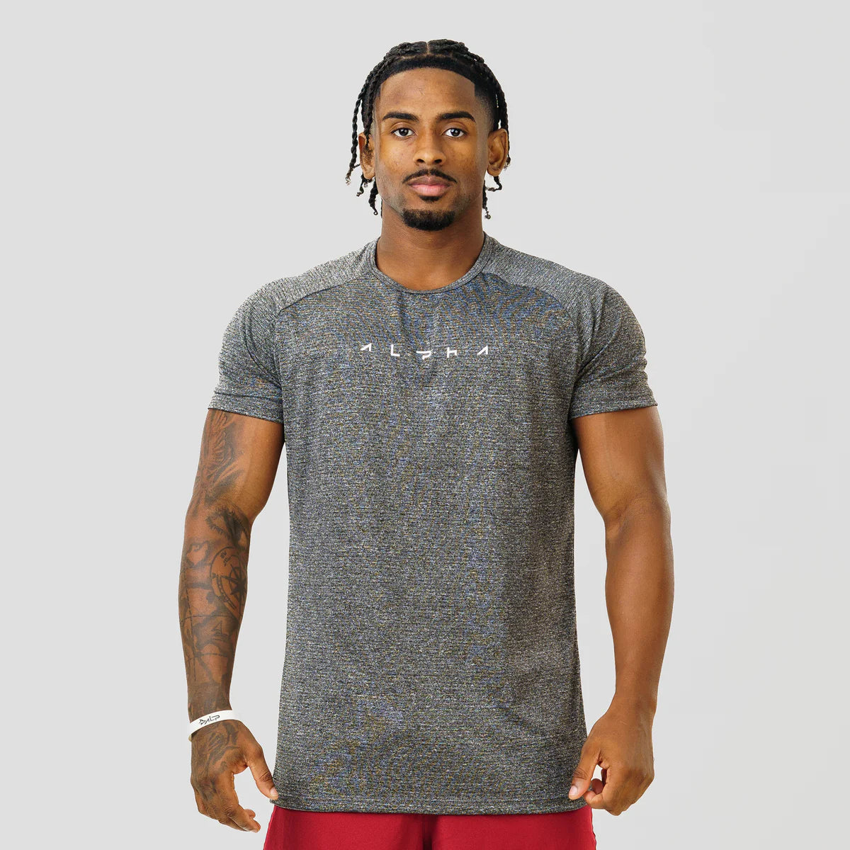 Camiseta Dry Fit Horizon Chumbo