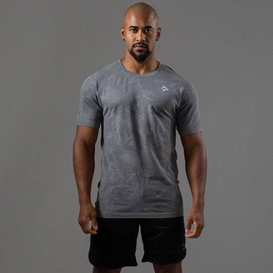 Camiseta Apex Dry New Lupus Cinza - Sem Costura