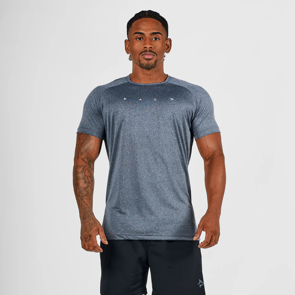 Camiseta Dry Fit Light Lupus Mescla Preto