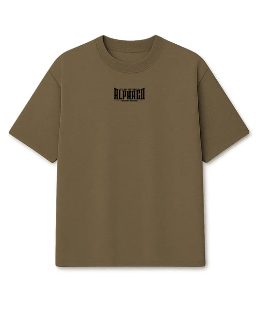 Camiseta Oversized Solid Caramelo