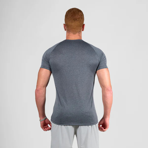 Camiseta Dry Fit Line Move Mescla Preto