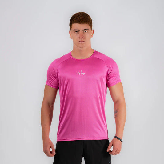 Camiseta Dry Fit Lineup Rosa Magenta