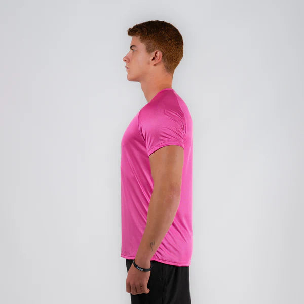 Camiseta Dry Fit Lineup Rosa Magenta