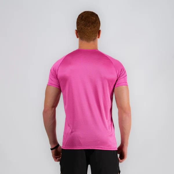 Camiseta Dry Fit Lineup Rosa Magenta
