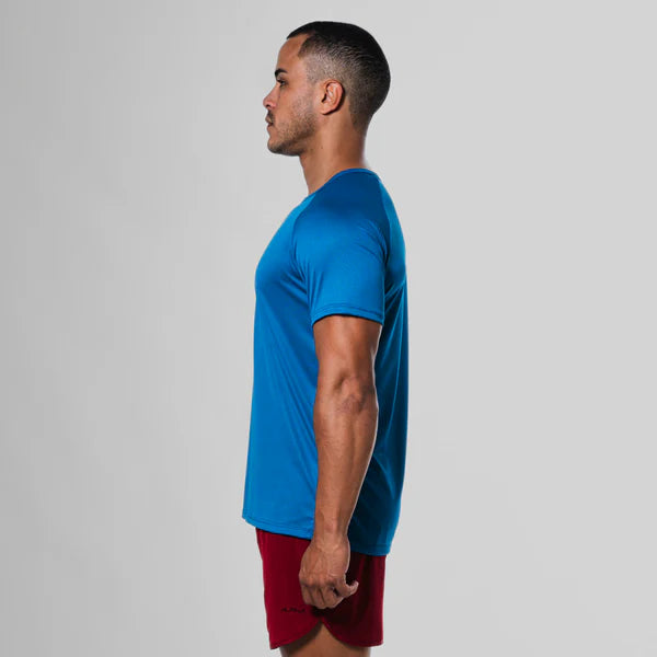 Camiseta Dry Fit Motion Azul Safira