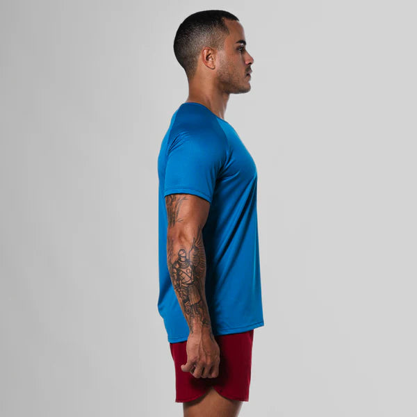 Camiseta Dry Fit Motion Azul Safira
