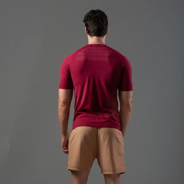 Camiseta Apex Dry New Tenacity Vinho