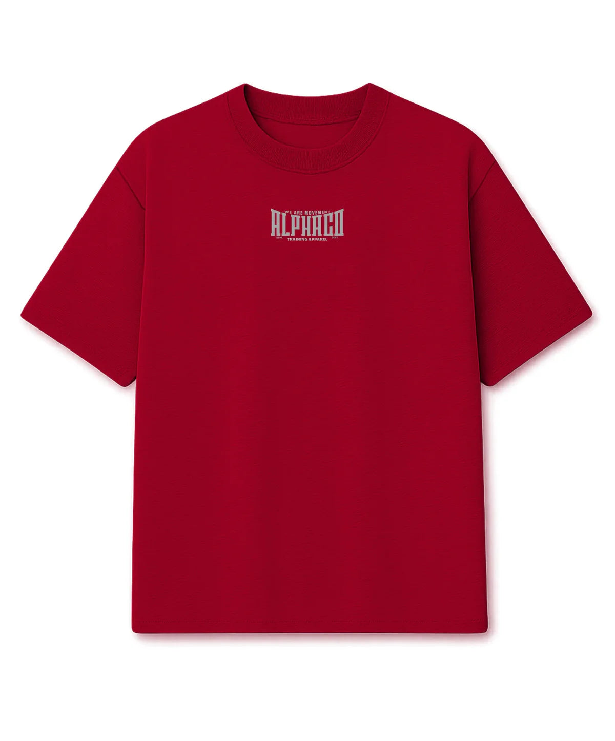 Camiseta Oversized Solid Carmim