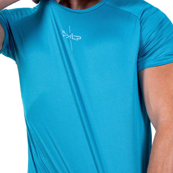 Camiseta Dry Fit Lineup Azul Pacifico