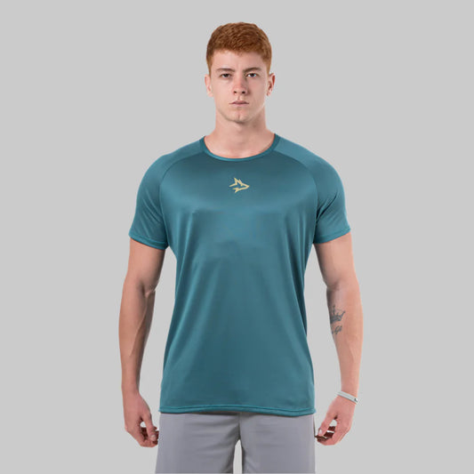 Camiseta Dry Fit Middle Lupus Verde Opaco