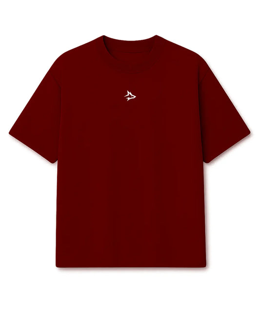 Camiseta Oversized Lupus Carmim
