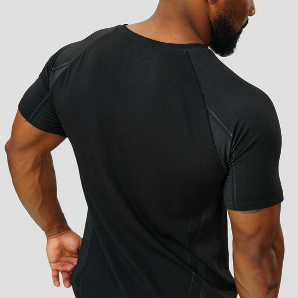 Camiseta Apex Dry Power Preto - Sem Costura